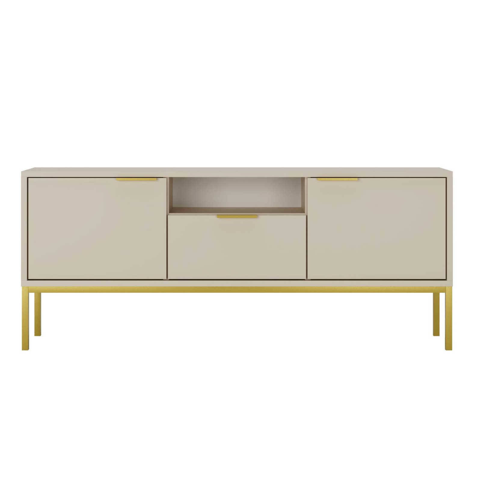 Szafka RTV Austin 135 kaszmir & złota