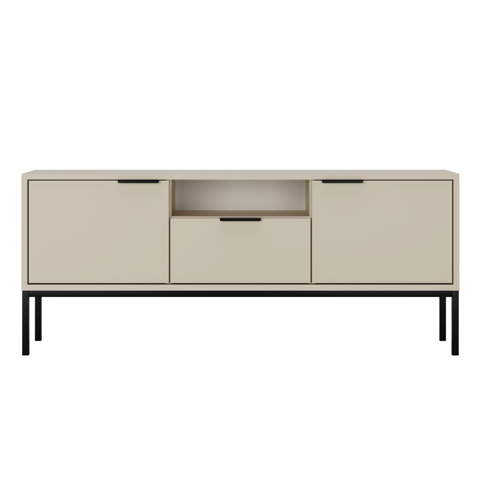 Szafka RTV Austin 135 kaszmir & czarna