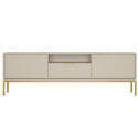 Szafka RTV Austin 175 kaszmir & złota