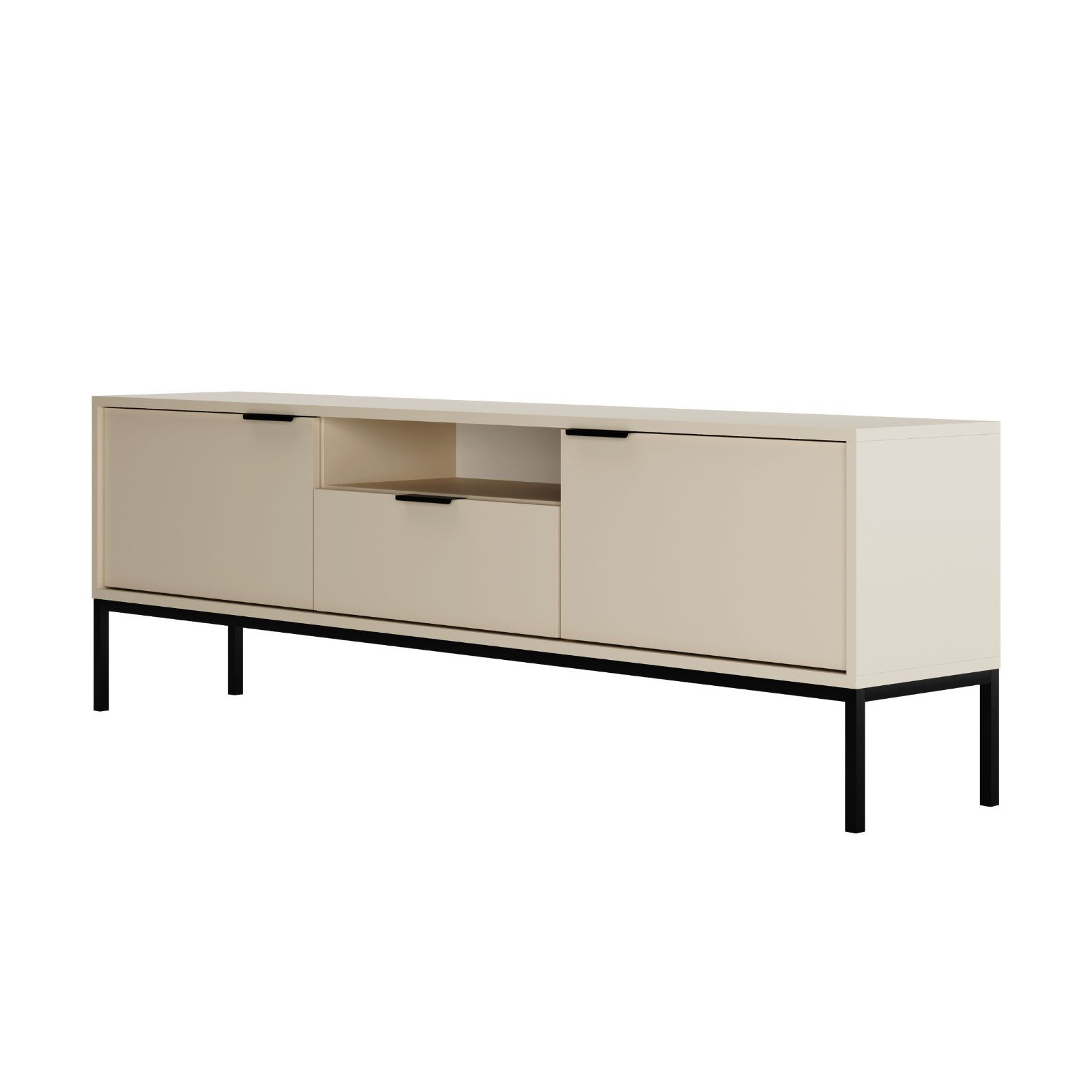 Szafka RTV Austin 175 kaszmir & czarna