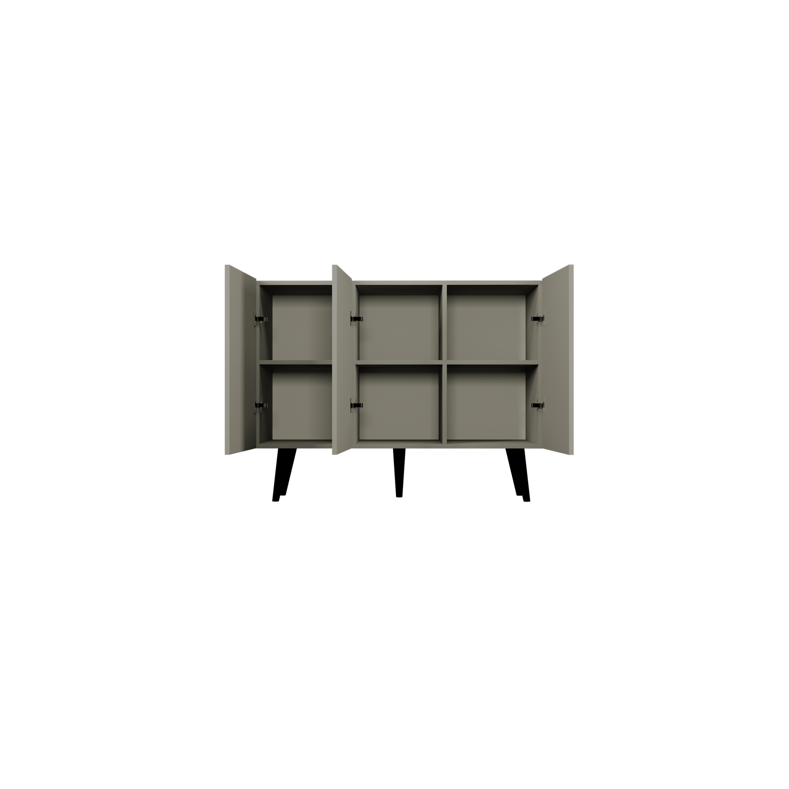 Komoda Toronto szara chinchilla