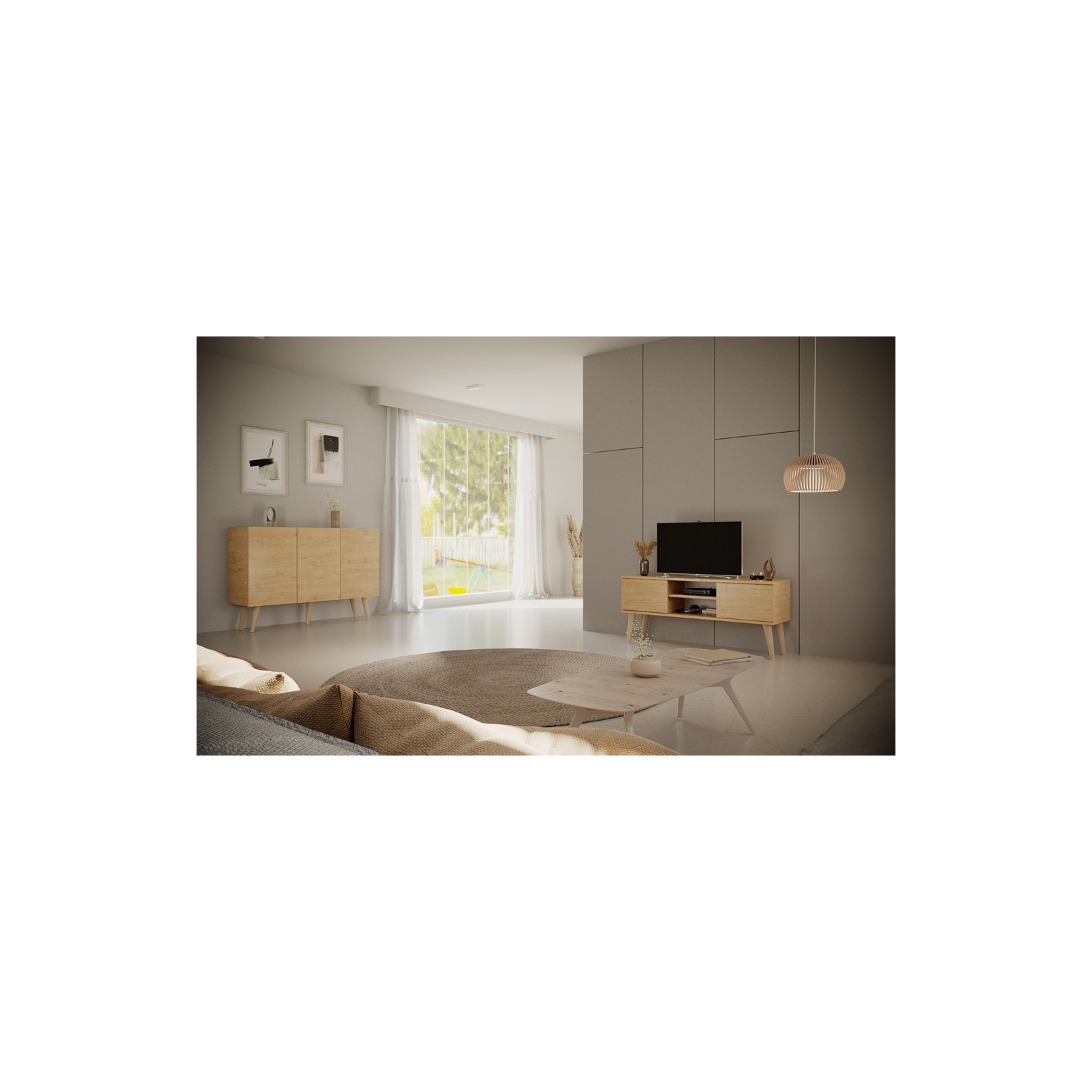 Komoda Toronto dąb artisan