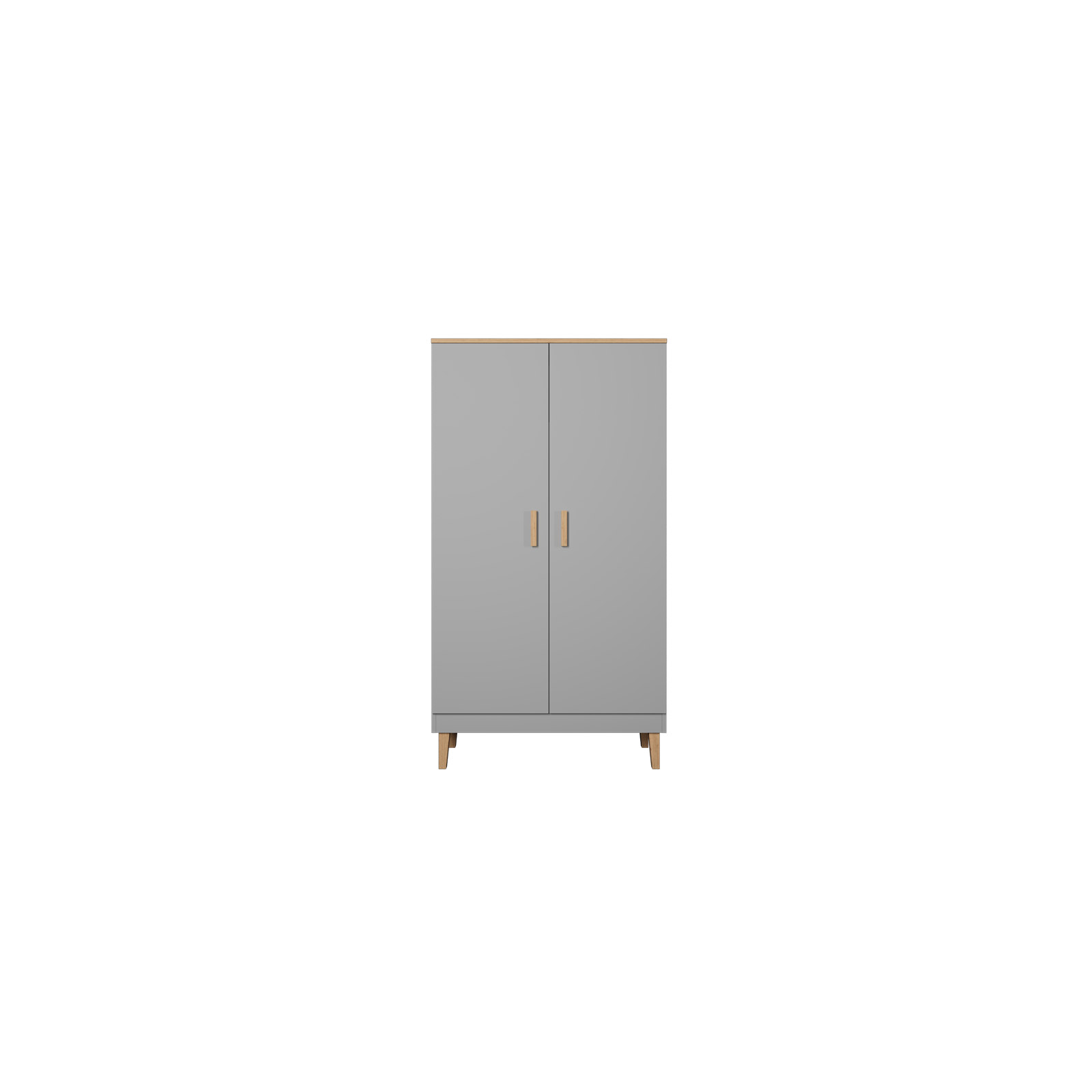 Szafa Denver szary chinchilla & hikora