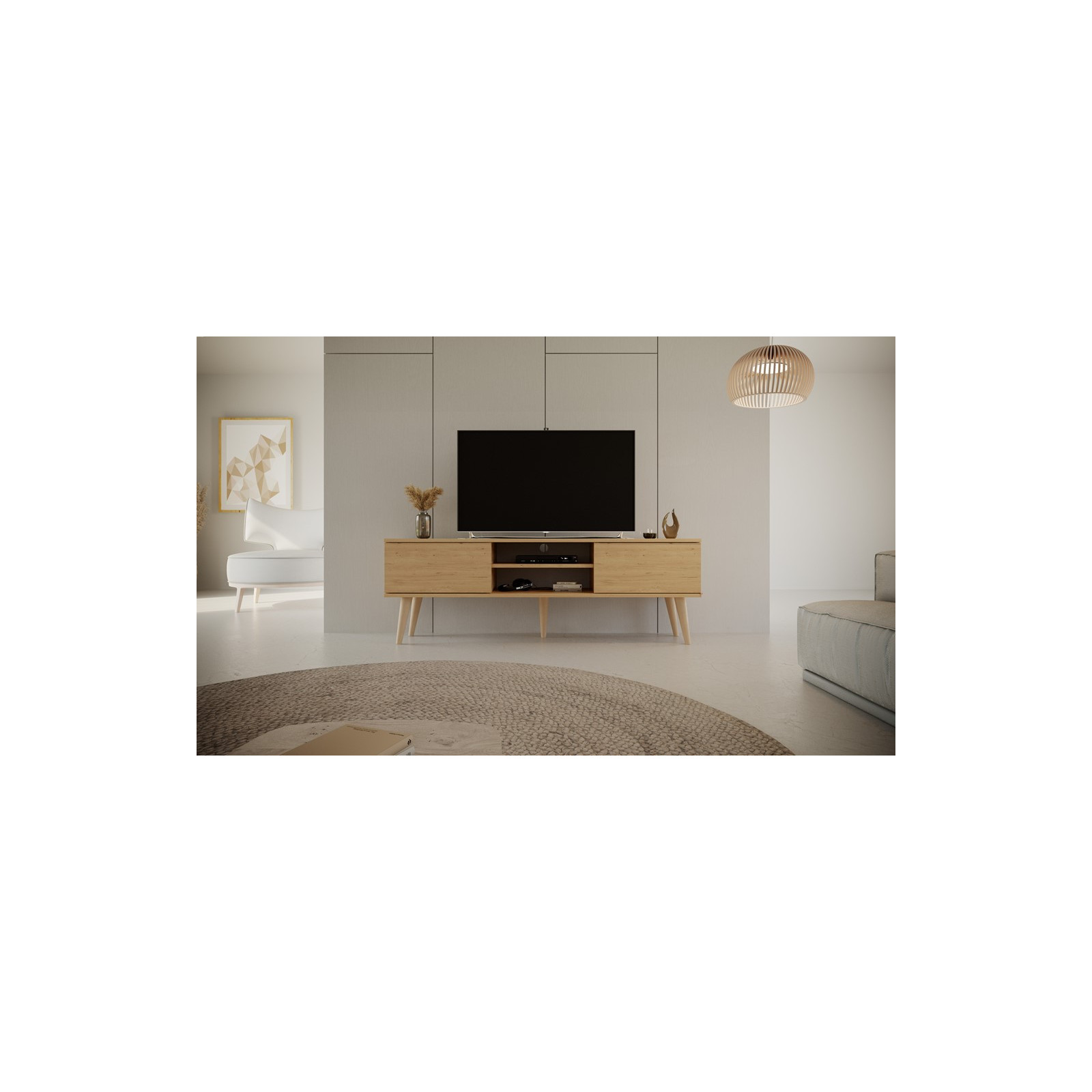 Szafka RTV Toronto 160 dąb artisan