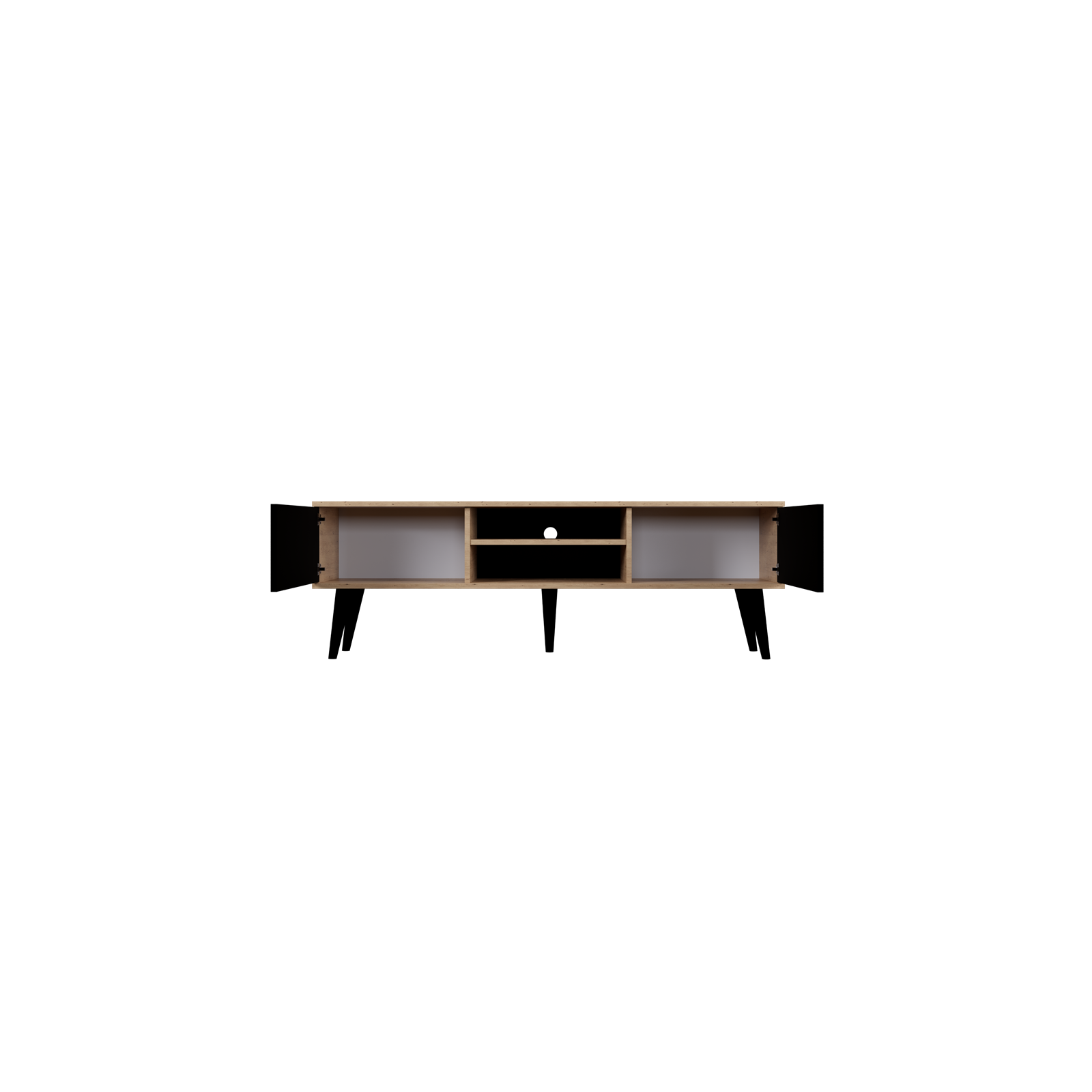 Szafka RTV Toronto 160 czarna