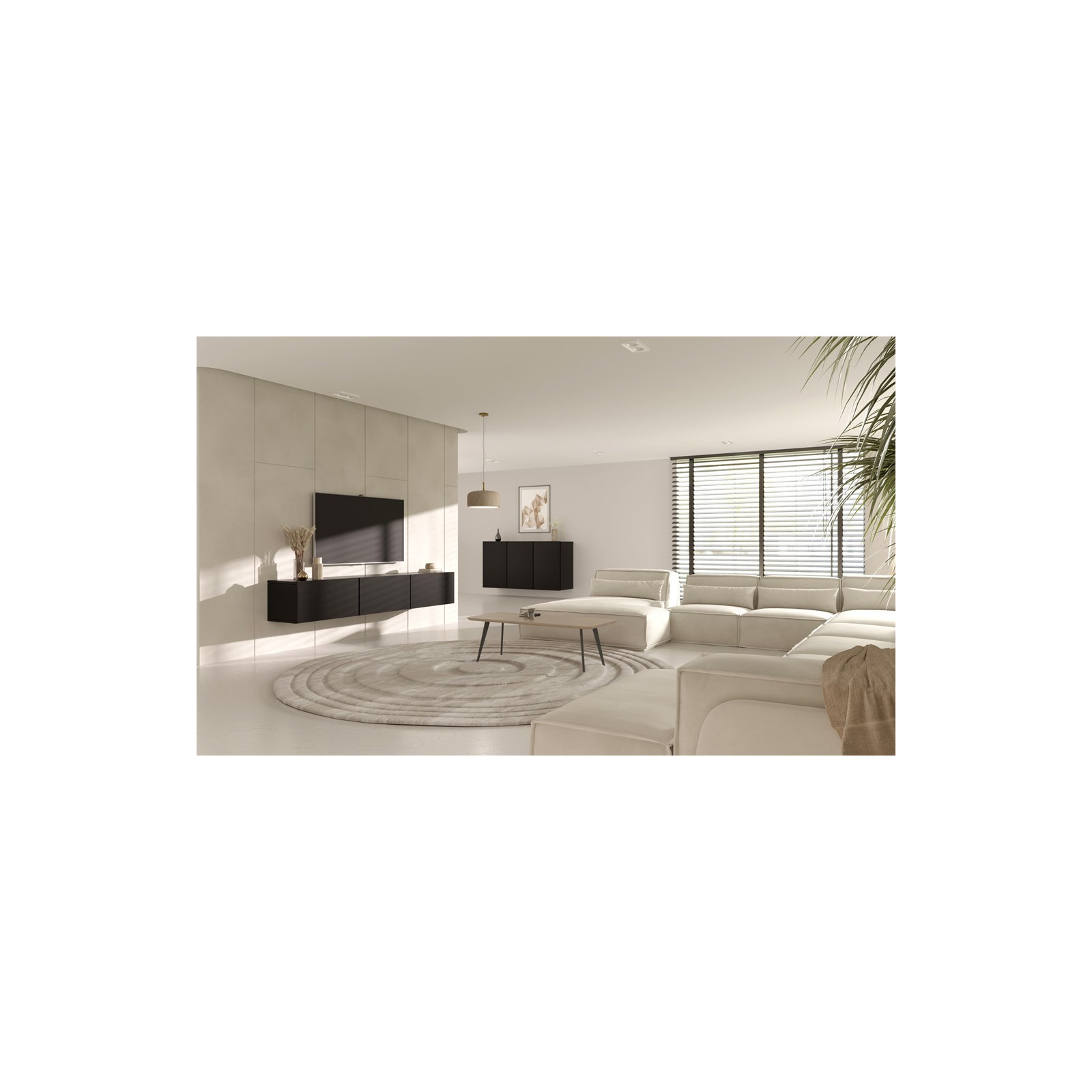 Komoda Dallas czarna