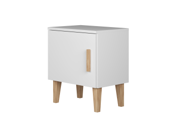 Szafka nocna Kubi biała