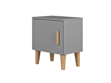 Szafka nocna Kubi szara